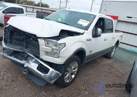 2015 Ford F-150 King Ranch z USA, uszkodzony, nr VIN 1FTEW1EG5FFC76826